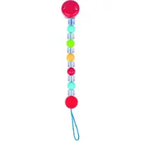 Heimess Fopspeenketting Rood Plastic 21 Cm