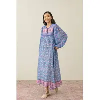 Louise Misha Dress Gypsina Blue Capri Cove Size: 34 | Robes Outlet | Dames | Blauw