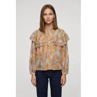 And Other Stories & Other Stories Alina Blouse Yellow Maat: L | Longsleeves Outlet | Dames | Grijs