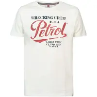 Petrol Industries Shirt 'Classic' navy / rood / wit