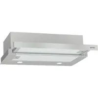 Gorenje TH62E4X, vlakke afzuigkap, C-klasse, 60 cm, 3 standen, LED-verlichting (2x3W), 450 m³/h