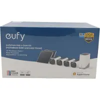 Eufy eufyCam E40, set met 4 camera's (HomeBase S380 en zonnepaneel)
