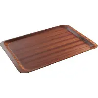 Hendi Rechthoekig dienblad – antislip – mahonie – 370x530 mm