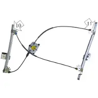 Valeo 852552 Raammechanisme