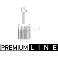MAHLE ORIGINAL ABR 38 000P Regelaar, interieurventilator