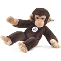Steiff Chimpansee Koko, bruin 35 cm