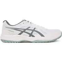 Asics Heren Upcourt 6 sneakers wit (46.5), Plat, Veters, Casual, Sportief, Mesh 1071A104