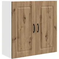 vidaXL Vaatwasserpaneel Kalmar Artisan Eiken 80 x 31 x 80 cm