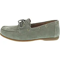 Gabor Dames suède deckschoenen - Pine