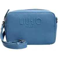 Liu Jo Liu Jovoor vrouwen. AA6153 ES029 Schoudertas met bruin logo (OSFA), Casual, Polyester