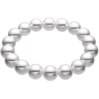 Luxenter Armband met witte parel en 18-karaats goudkleurige afwerking - Anrae