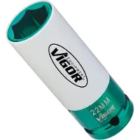 Vigor V2475 Dop (zeskant) Kracht-dopsleutelinzet 22 mm 1/2 (12,5 mm)