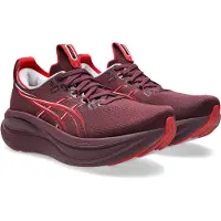 Asics Loopschoen 'GEL-NIMBUS 28' donkerroze / rood