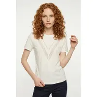 ONLY Shirt met korte mouwen ONLSIGRID S/S O-NECK TOP JRS