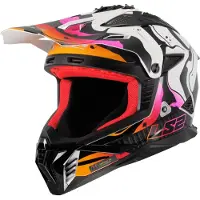 LS2 MX708 Fast II Wash Motorcross Helm