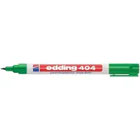 Edding Markers 404, met fijne punt, groen, 10 stuks
