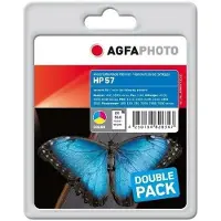Agfa APHP57CDUO, Standaard opbrengst, Azuurblauw, Paars, Geel, Pigmentinkt, 24 stuks, Meervoudig verpakking