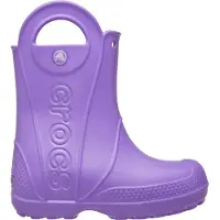 Crocs Peuter/Kleuter regenlaarzen - paars Meisjes EVA - maat 24/25