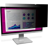 3M Hoge Helderheid Privacy Filter voor 23.8in Monitor, 16:9, HC238W9B