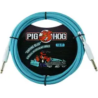 Pig Hog Vintage Series Daphne Blue 10ft instrumentkabel 3m