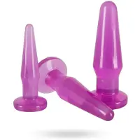 You2Toys – Kunststof Training set Anaal SML Concept in Kegelvorm - Purper