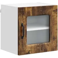 vidaXL Vaatwasserpaneel Kalmar Rook Eiken 40 x 31 x 40 cm Bewerkt hout