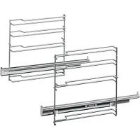 Bosch HEZ638100 Telescopische rails op 1 niveau, standaard