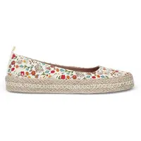 Blowfish Dames Bloemen Witte Ballet Ballerina Vrijetijdsschoenen - Benita