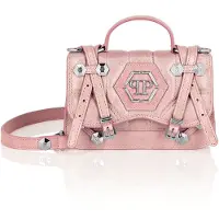 Philipp Plein Handtas pink / zilver