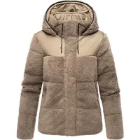 MARIKOO Functionele jas 'Kaguraa 16' cappuccino / bruin gemêleerd
