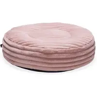 Designed By Lotte Reza - Hondenkussen - Rond - Roze - 80x80x20 cm