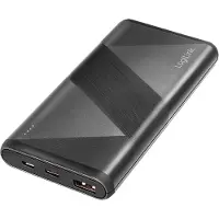 Logilink PA0275 Accupack 10000 mAh Quick Charge 3.0, Fast Charge, USB PD 2.0 LiPo Zwart