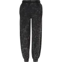 Urban Classics Towel Washed Tracksuit Pants Zwart 4XL Vrouw