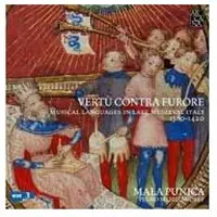 OUTHERE Mala Punica, Pedro Memelsdorff - Vertù Contra Furore (Musical Languages In Late Medieval Italy 1380-1420) (3 CD)