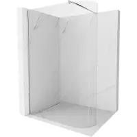 Mexen Kioto-R afgeronde douchewand Walk-in 80 x 200 , transparant 8 mm, chroom - 800-080-101-01-06