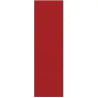 vidaXL Deurmat Anders Rood en Zwart 120 x 400 cm Polyamide en PVC