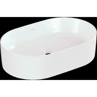 Villeroy & Boch Collaro - Waskom op blad, 56x36 cm, alpine wit 4A195601