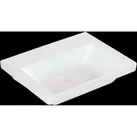 Villeroy & Boch Wastafel subway 3.0 geen kraangat geen overloop 60x47x16.5 cm wit alpin