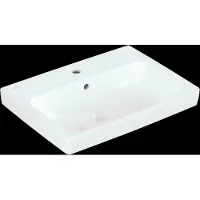 Villeroy & Boch Architectura - Wastafel 60x45 cm, met overloop, kraangat, alpine wit 4A876001