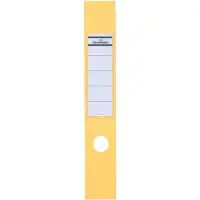 Durable Ordofix Rugetiket Klevend Breed ORDOFIX 60 mm 6 x 39 cm Geel 10 Stuks