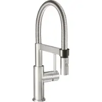 Villeroy & Boch villeroy boch Steel Expert Compact Window keukenkraan, 42x220x403mm, 929900, uit roestvrij staal, massief roestvrij staal, 929900LC