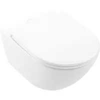 Villeroy & Boch Subway 3.0 - Hangend toilet met wc-bril SoftClosing, TwistFlush, CeramicPlus, alpine wit 4670T9R1