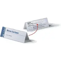 Durable Informatiebord, Acryl tafelnaamplaatje