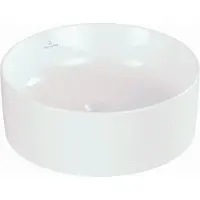 Villeroy & Boch Collaro opzetwastafel - rond Ø40cm - zonder overloop zonder kraangat wit 4a184001