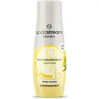 SodaStream Siroop Classics Elderflower Zero (voor apparaten voor bruiswater), 440 ml