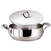 Sambonet Braadpan Kikka 2 Handles W/Lid 24 cm