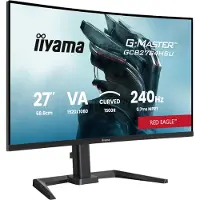 Iiyama G-Master GCB2784HSU-B1 Red Eagle - 27 inch - Full HD - VA - 240Hz - Verstelbaar - Curved - HDMI 2.1, HDR10