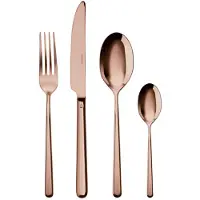 Sambonet Bestekset Linear PVD Copper (24-Delig)