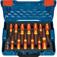 Bosch Professional Coffret de Tournevis VDE 14 Pièces