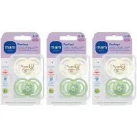 Mam Perfect Fopspeen Silicone Unisex 6-16 3x2 St Speen